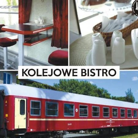 Отель Wagony Sypialne W Muzeum Kolejnictwa Jaworzyna Slaska Экстерьер фото